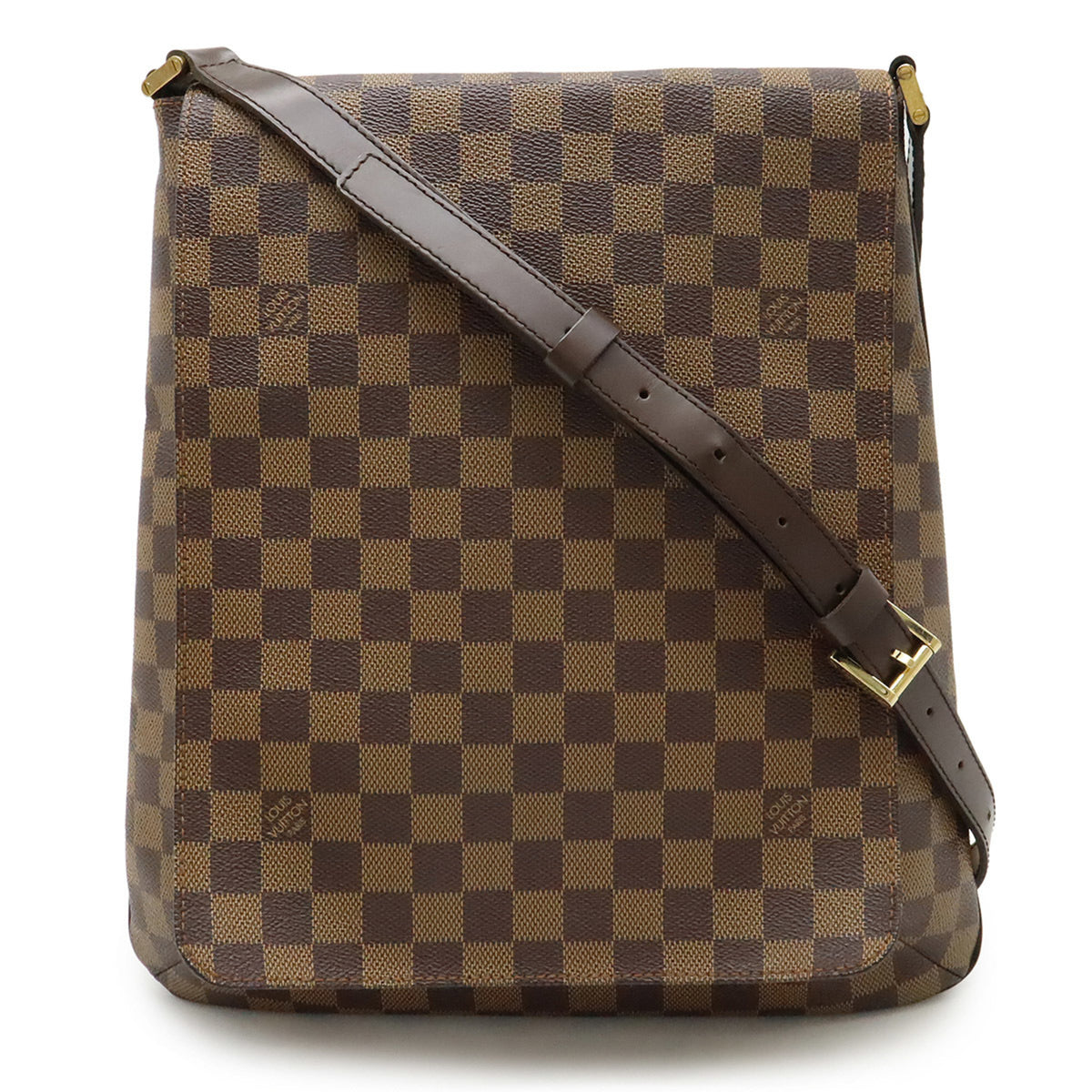 Louis Vuitton Brown Damier Canvas Pvc Shoulder Bag (Pre-Owned)