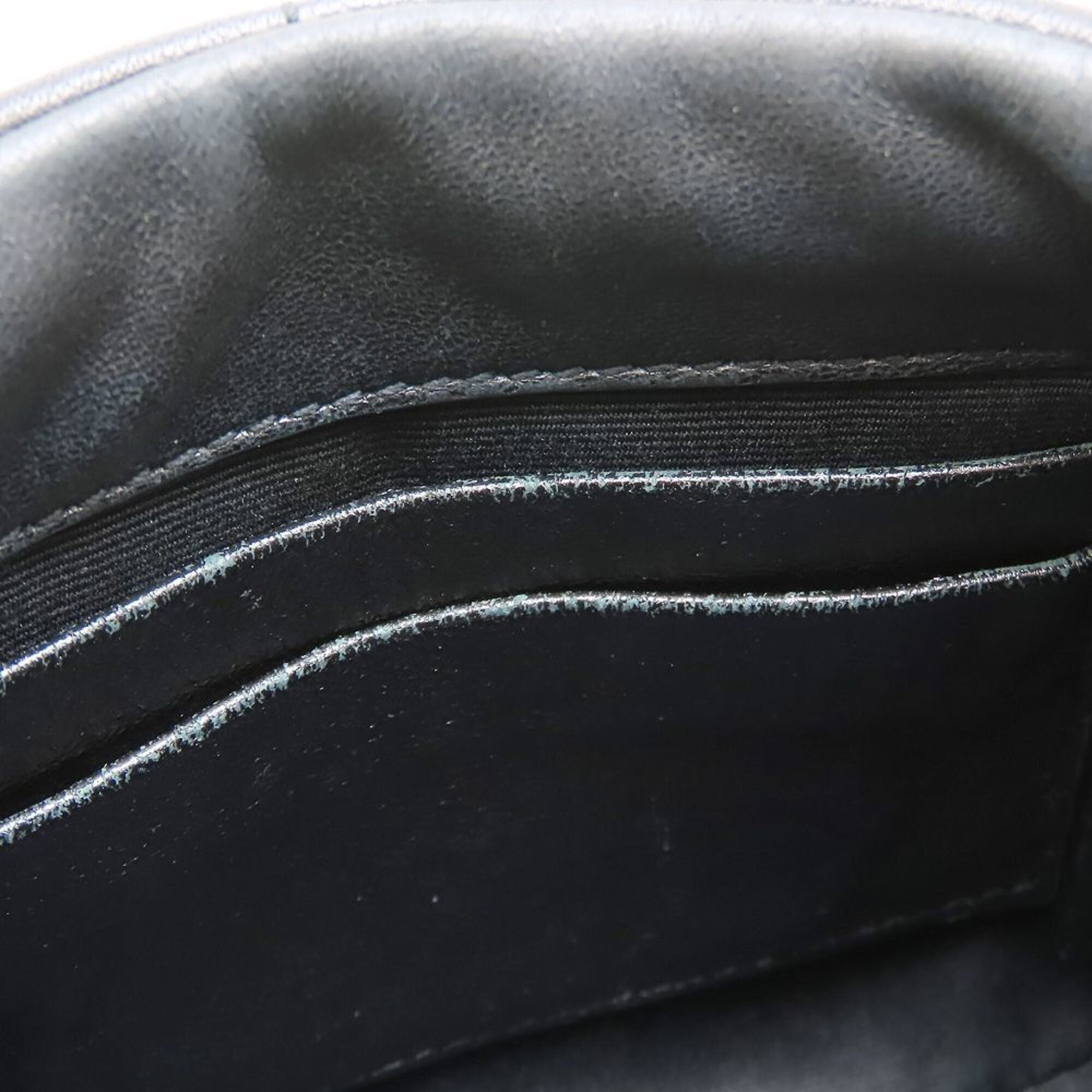 Yves Saint Laurent Black Leather Shoulder Bag (Pre-Owned)