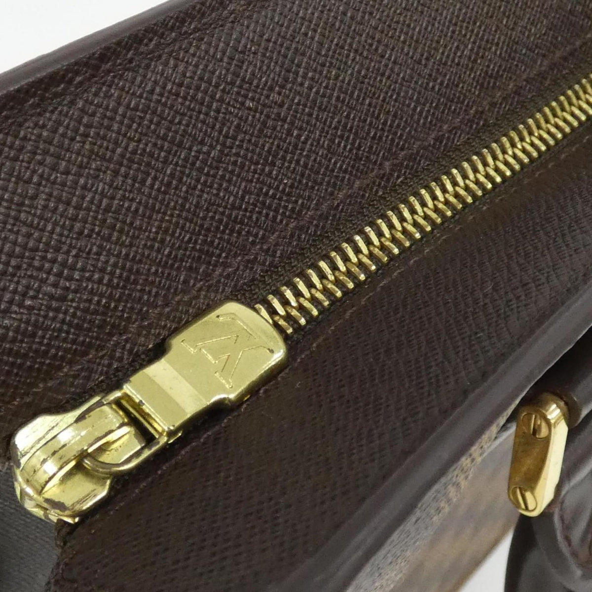 Louis Vuitton Ebene Coated Canvas Handbag (Pre-Owned)