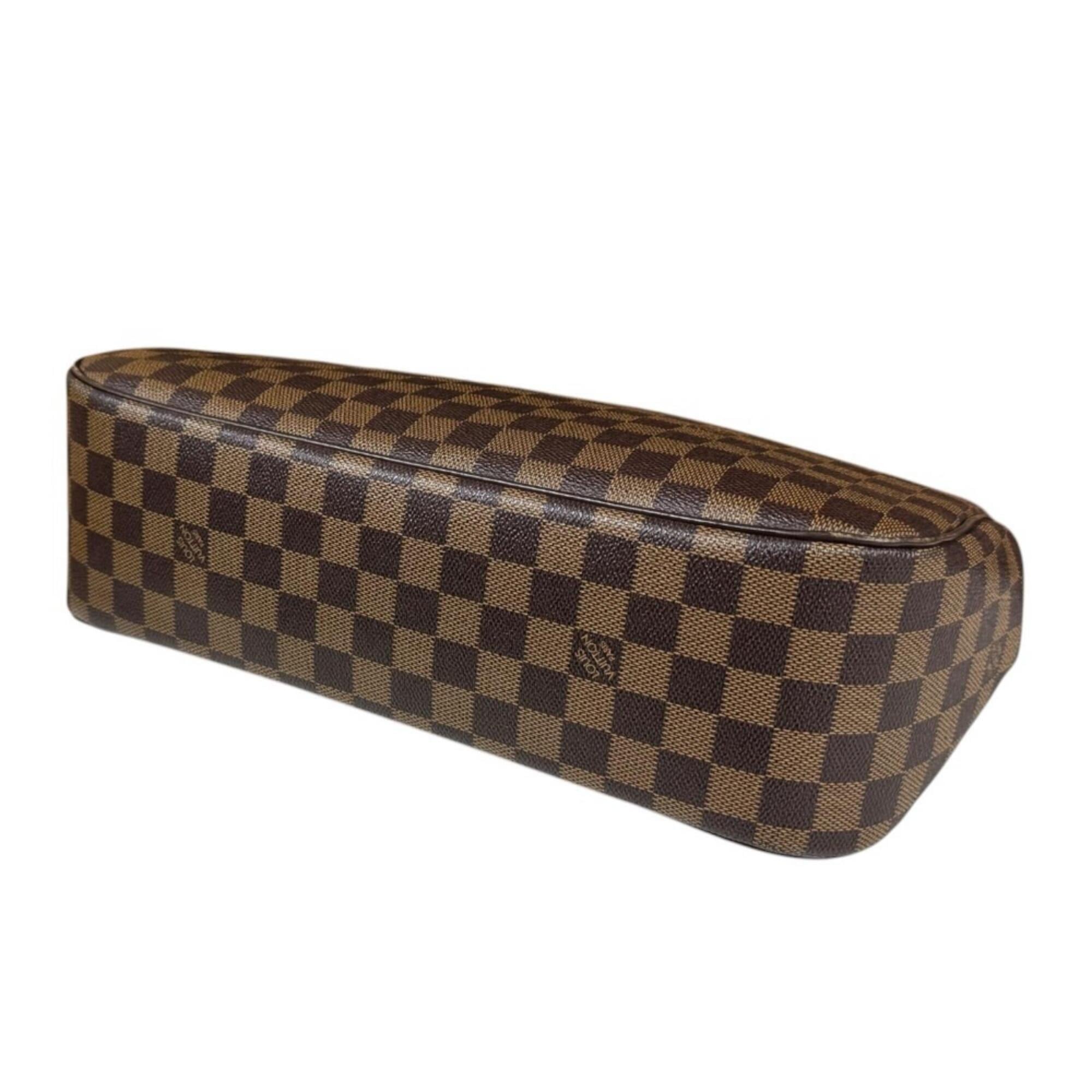Louis Vuitton Damier Brown Damier Canvas Handbag Tote Bag (Pre-Owned)