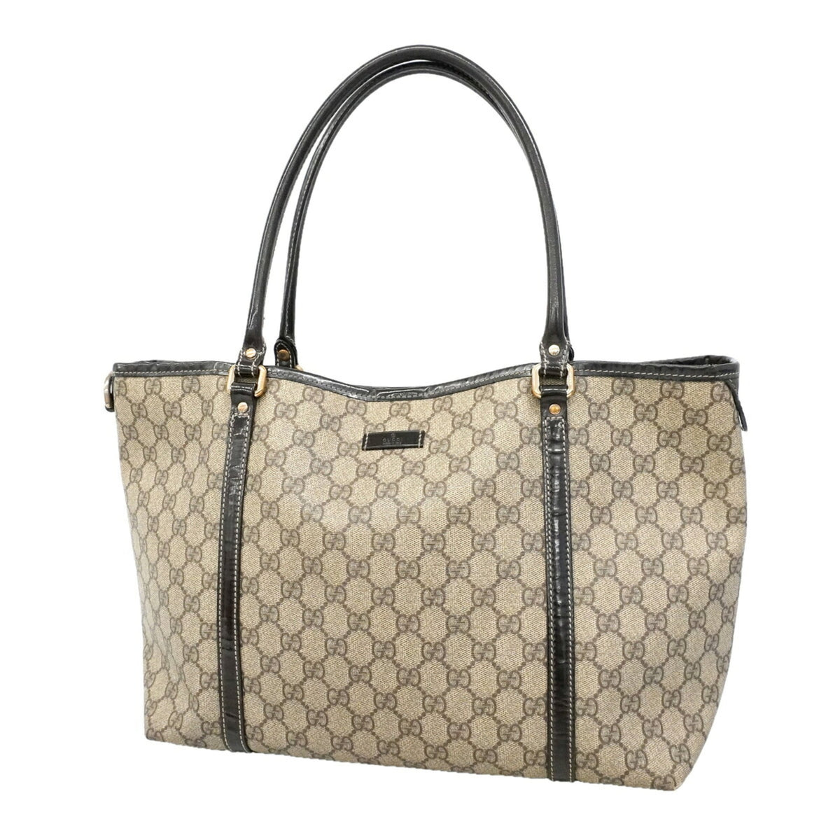 Gucci Brown Pvc Tote Bag (Pre-Owned)