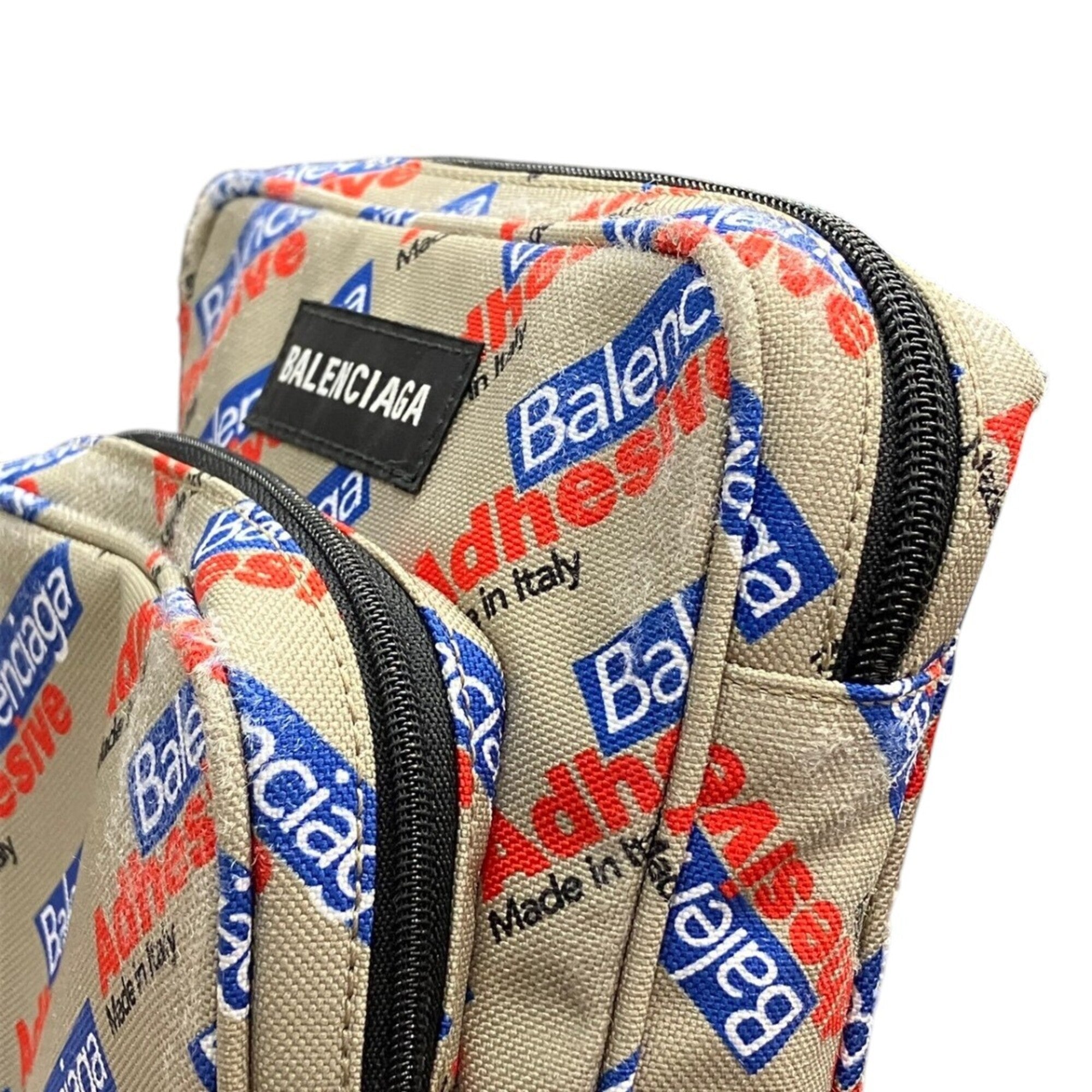 Balenciaga Cotton Canvas Shoulder Bag (Pre-Owned)