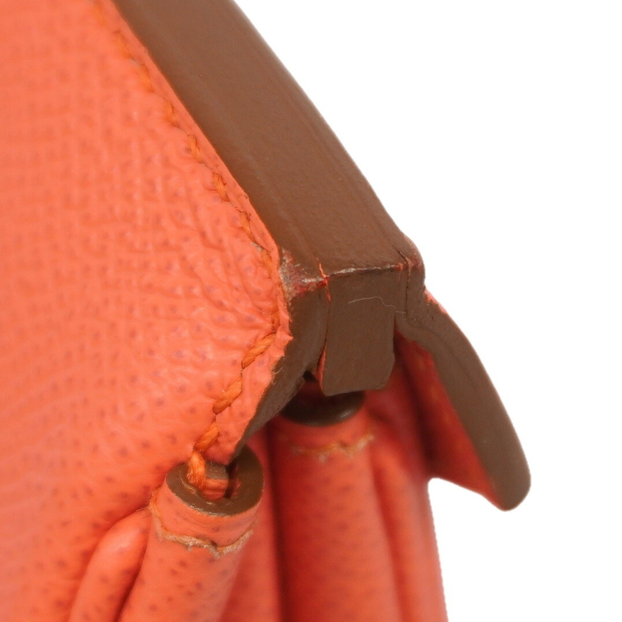 Hermes Rose Jaipur Leather Handbag (Pre-Owned)