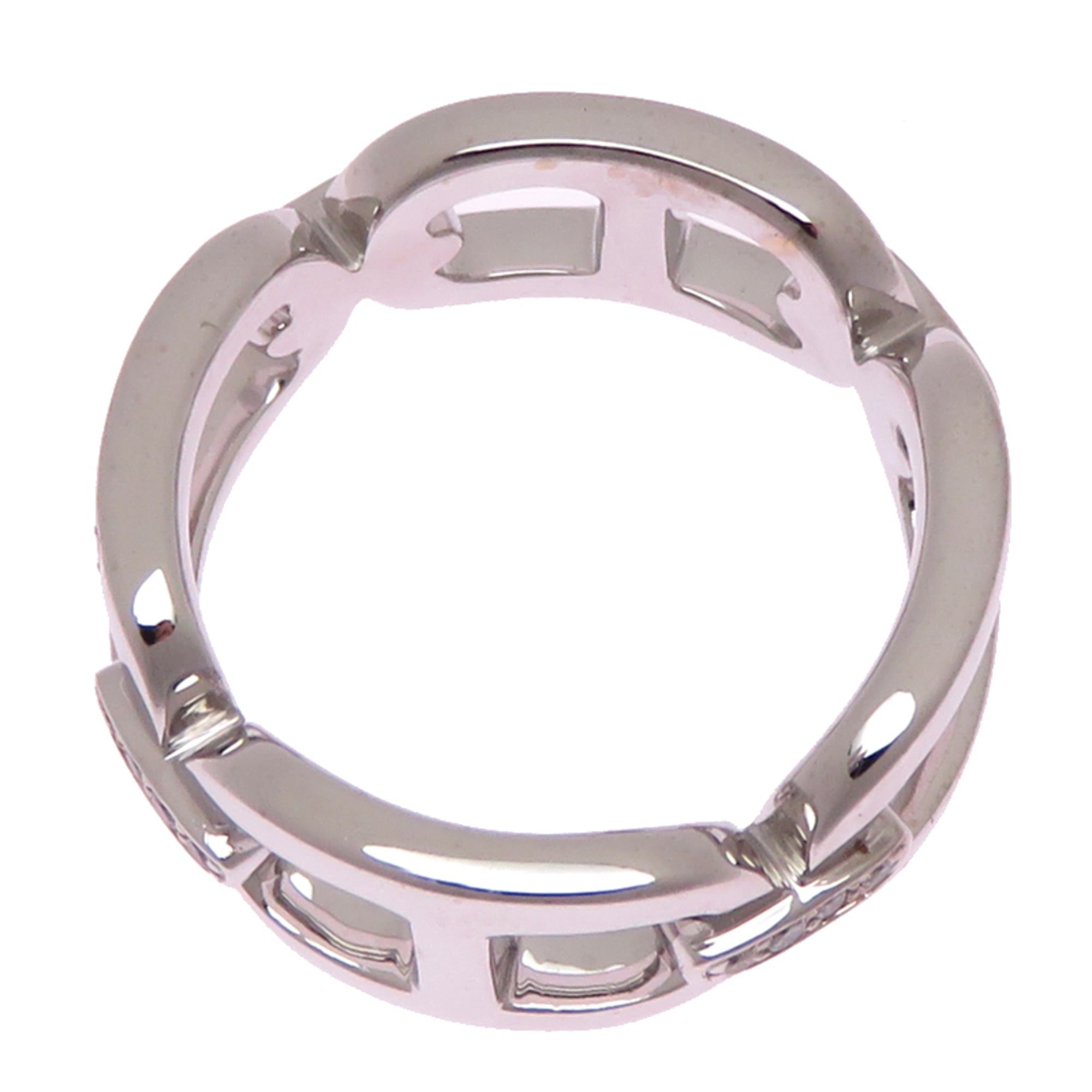 Celine White Gold (18K) Band Ring (Pre-Owned)