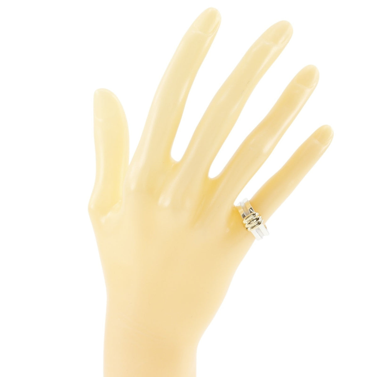 Tiffany Gold (18K) Silver 925 Band Ring (Pre-Owned)