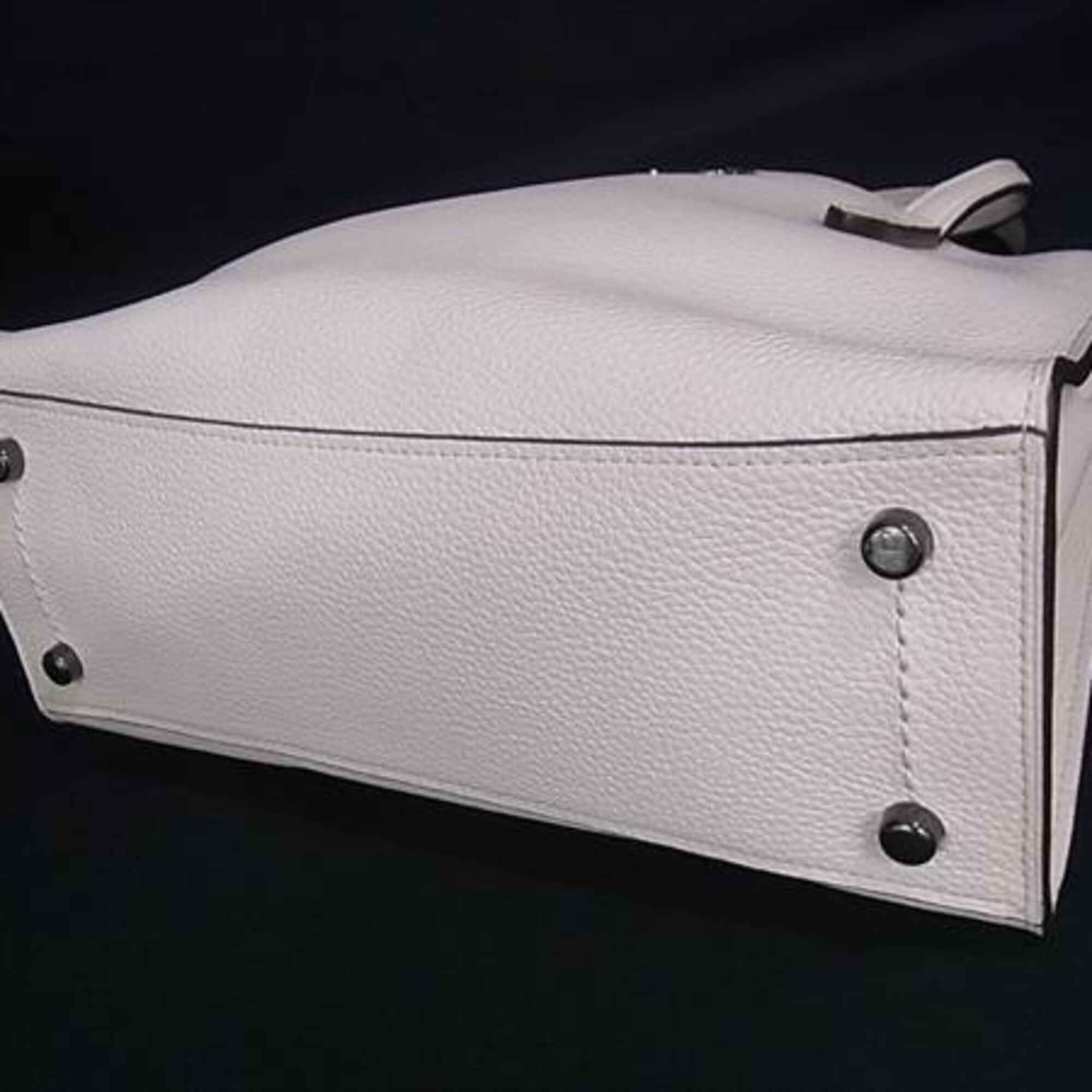 Coach Leather Handbag Shoulder Bag Tote Bag (Pre-Owned)