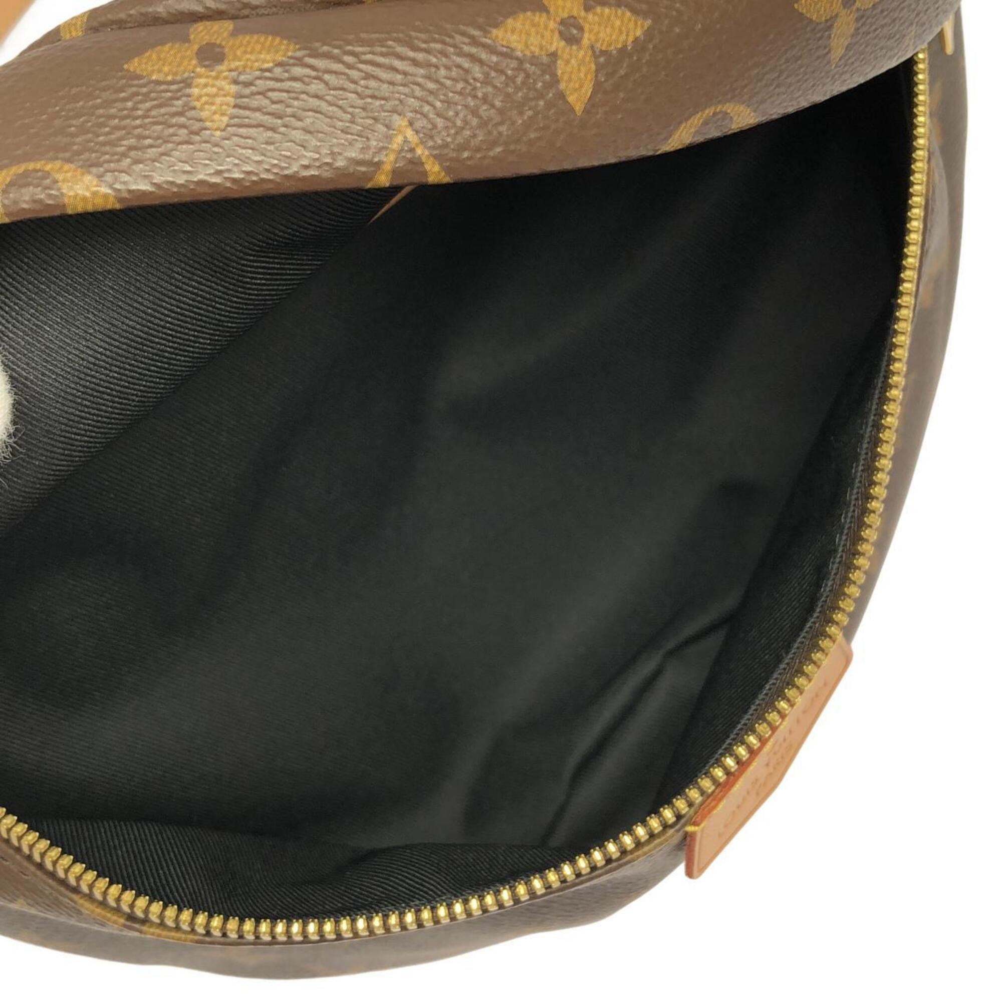 Louis Vuitton Marron Monogram Coated Canvas Shoulder Bag (Pre-Owned)