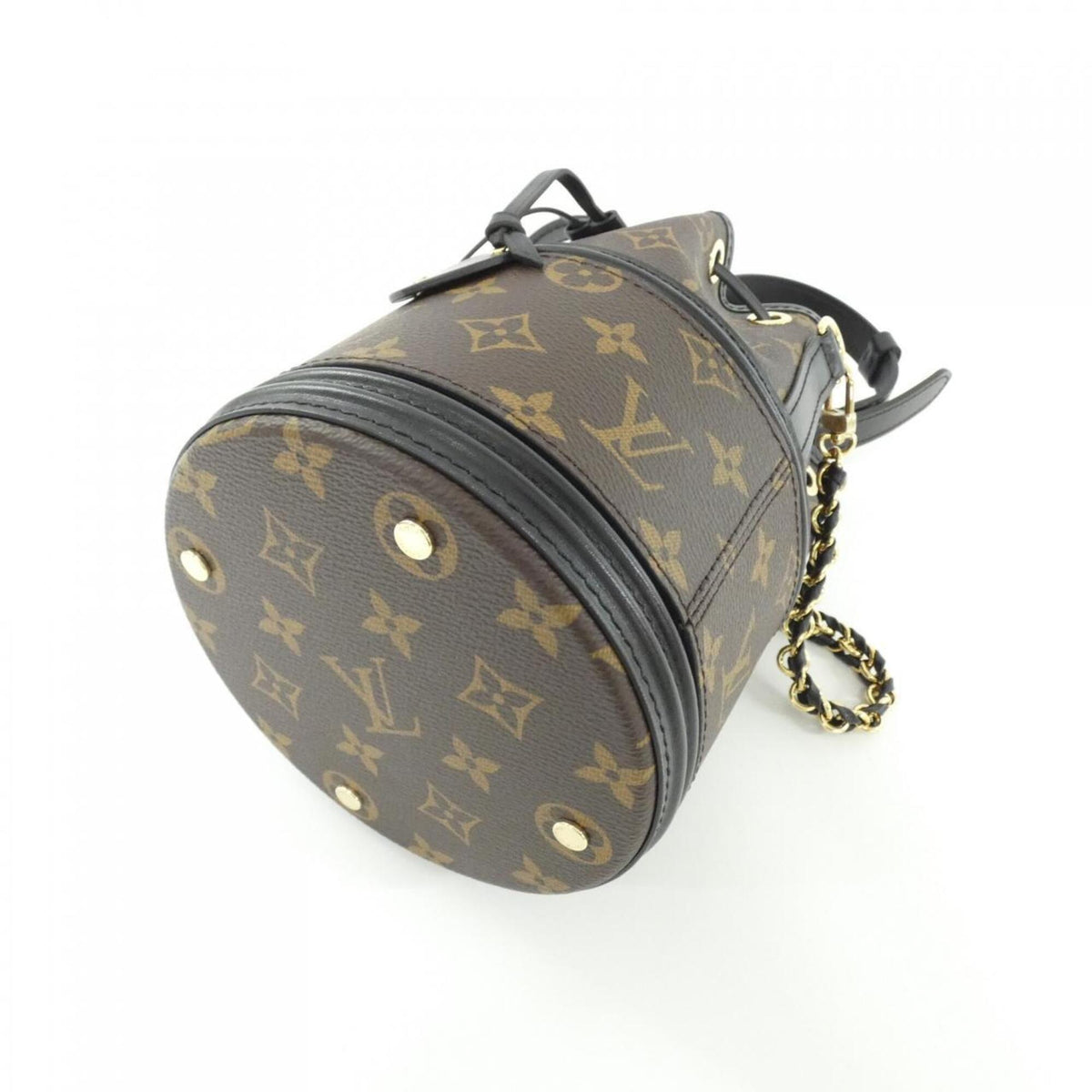 Louis Vuitton Marron Coated Canvas Shoulder Bag (Pre-Owned)
