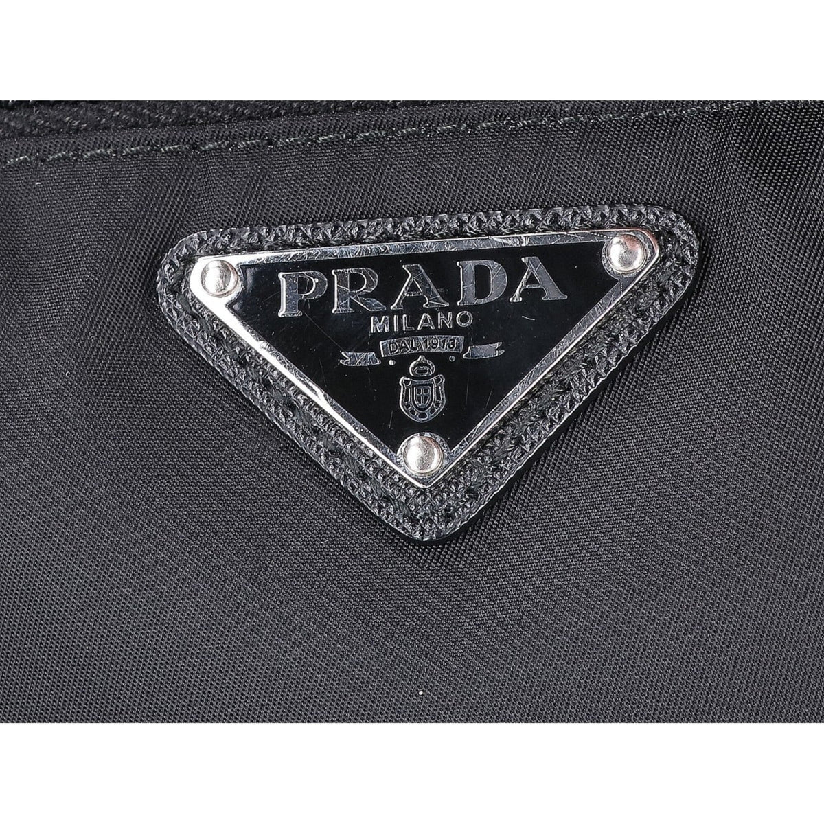 Prada Black Nylon Shoulder Bag (Pre-Owned)