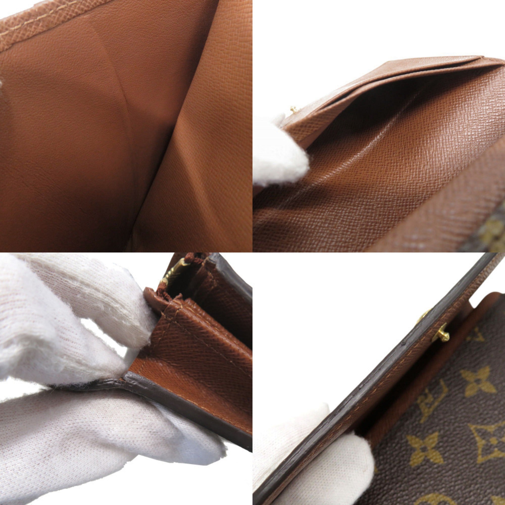 Louis Vuitton Brown Monogram Monogram Wallet (Bi-Fold) (Pre-Owned)