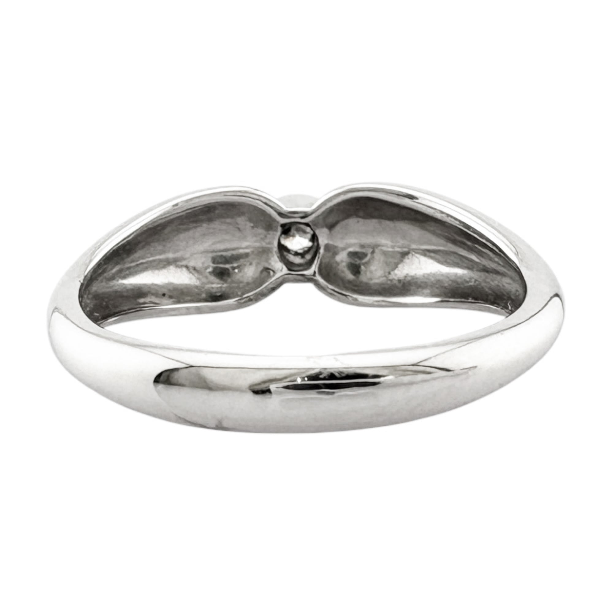 Tiffany Silver Platinum 950 Band Ring (Pre-Owned)