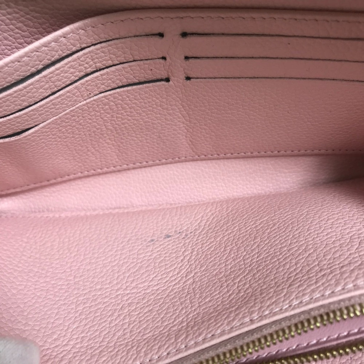 Louis Vuitton Monogram Empreinte Pink Monogram Empreinte Long Wallet (Bi-Fold) (Pre-Owned)