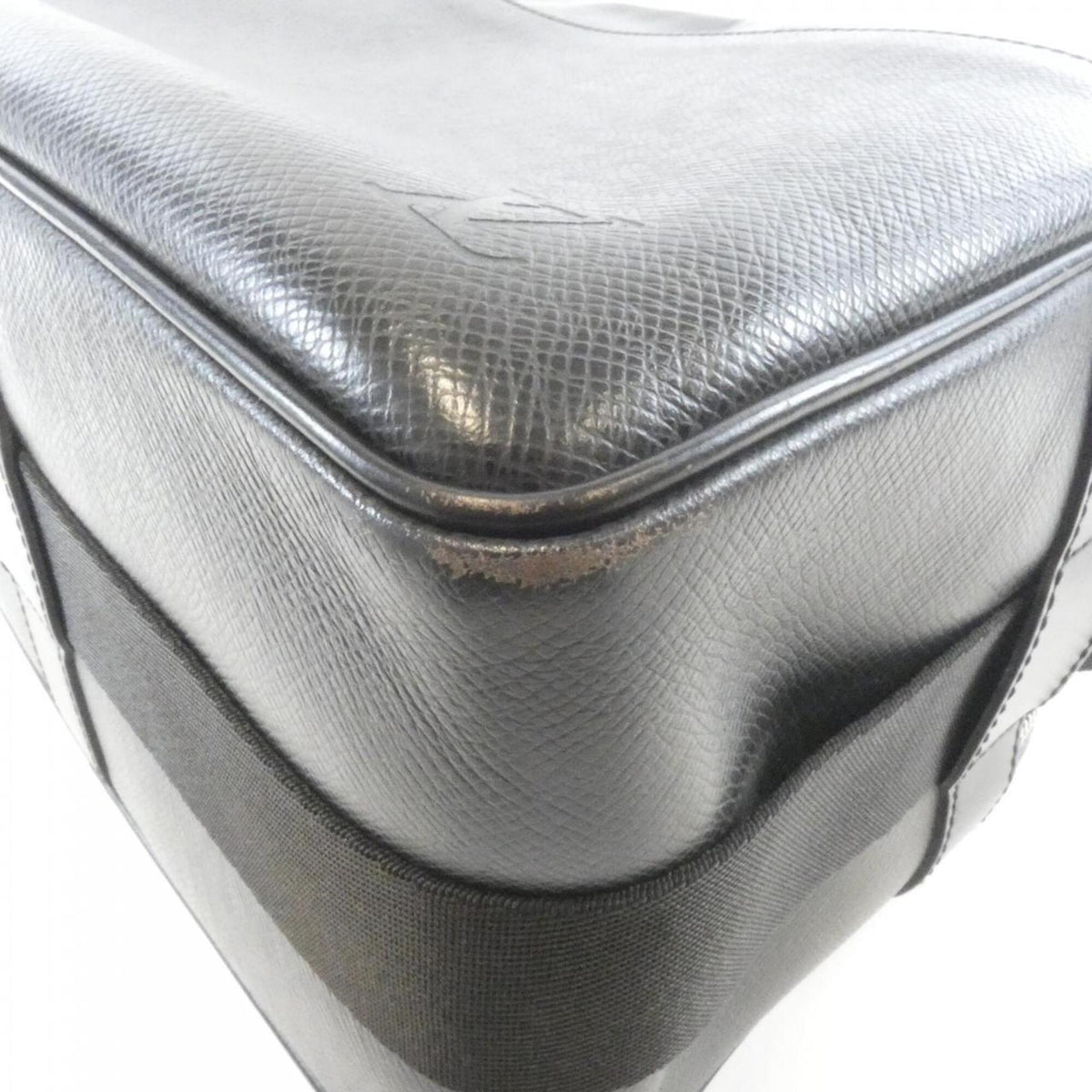Louis Vuitton Ardoise Leather Shoulder Bag (Pre-Owned)