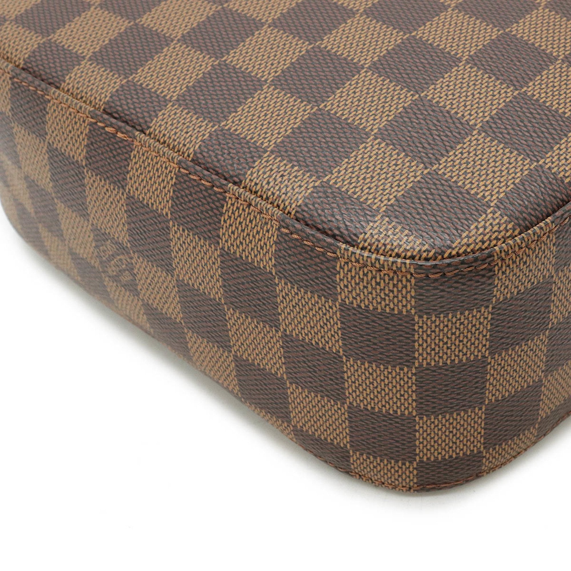 Louis Vuitton Damier Canvas Pvc Handbag Shoulder Bag (Pre-Owned)