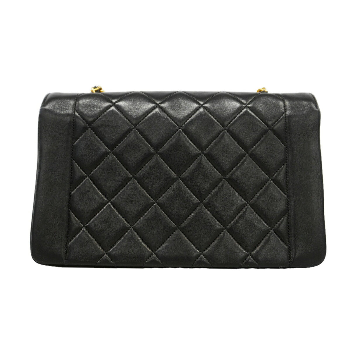 Chanel Black Leather Shoulder Bag (Pre-Owned)