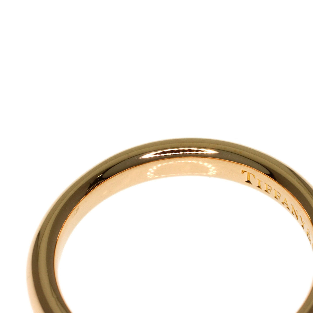 Tiffany Pink Gold (18K) Band Ring (Pre-Owned)
