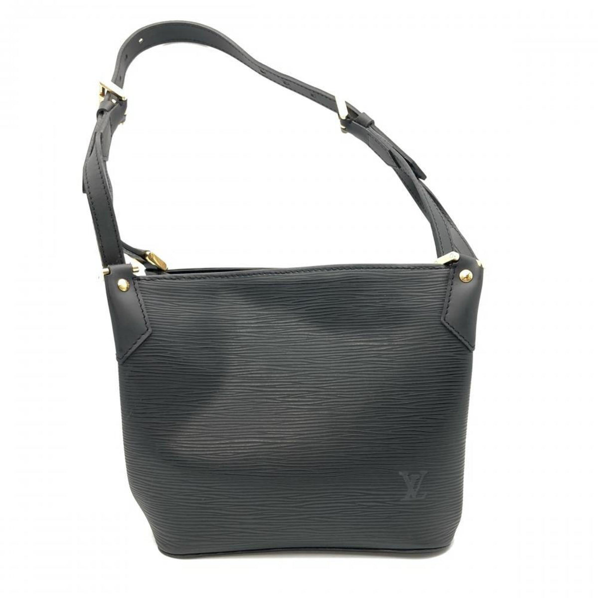 Louis Vuitton Epi Black Noir Epi Leather Shoulder Bag (Pre-Owned)