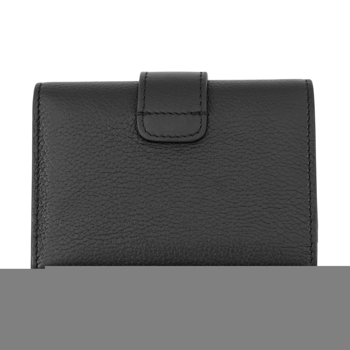 Celine Black Leather Wallet (Tri-Fold) (Pre-Owned)