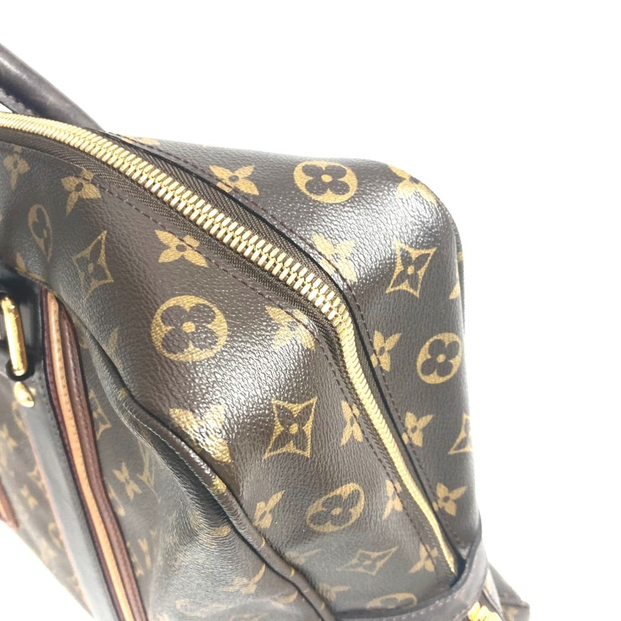 Louis Vuitton Monogram Brown Monogram Leather Briefcase (Pre-Owned)