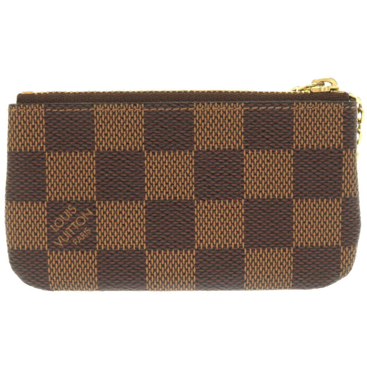 Louis Vuitton Damier Brown Damier Canvas Coin Purse/Coin Case (Pre-Owned)