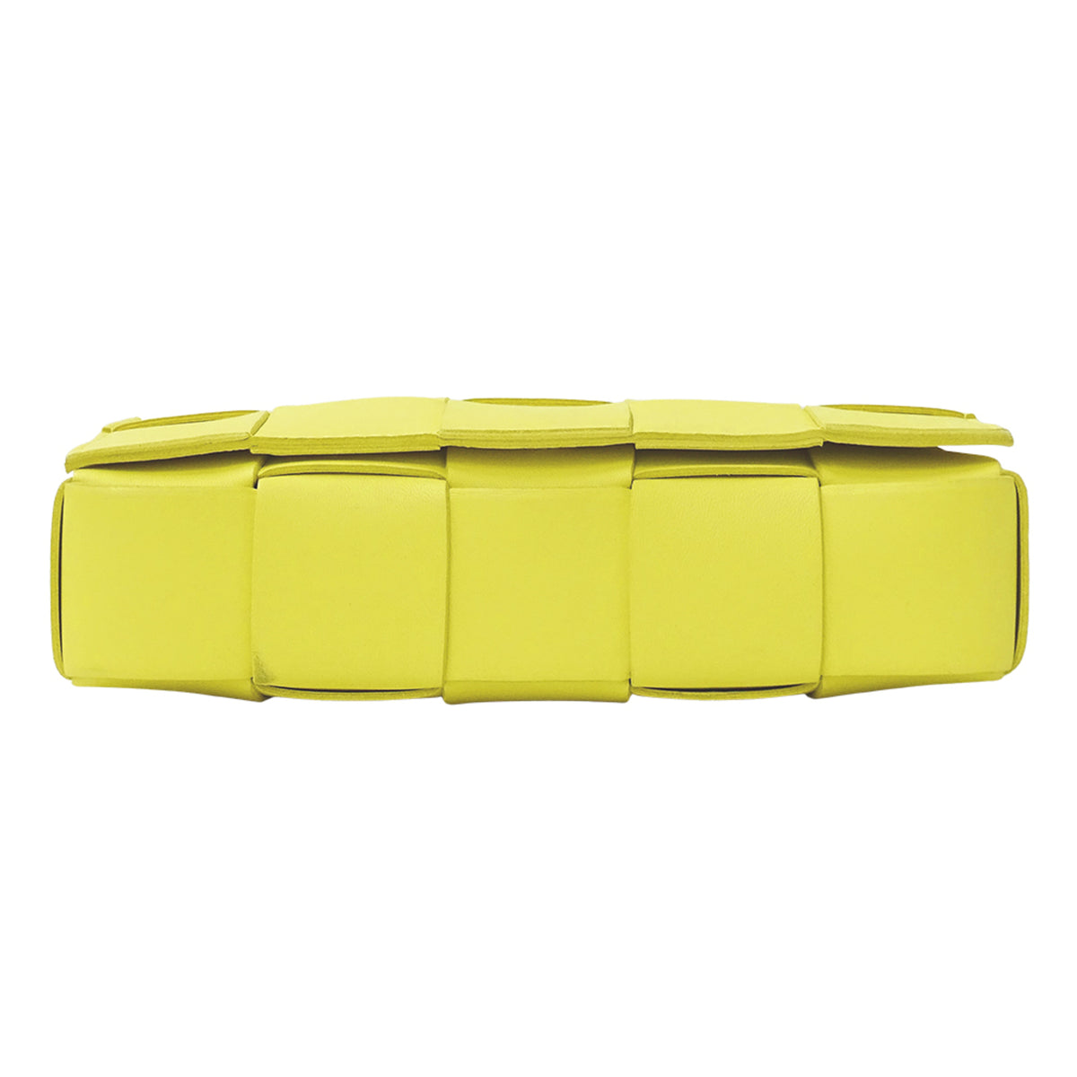 Bottega Veneta Yellow Leather Shoulder Bag (Pre-Owned)