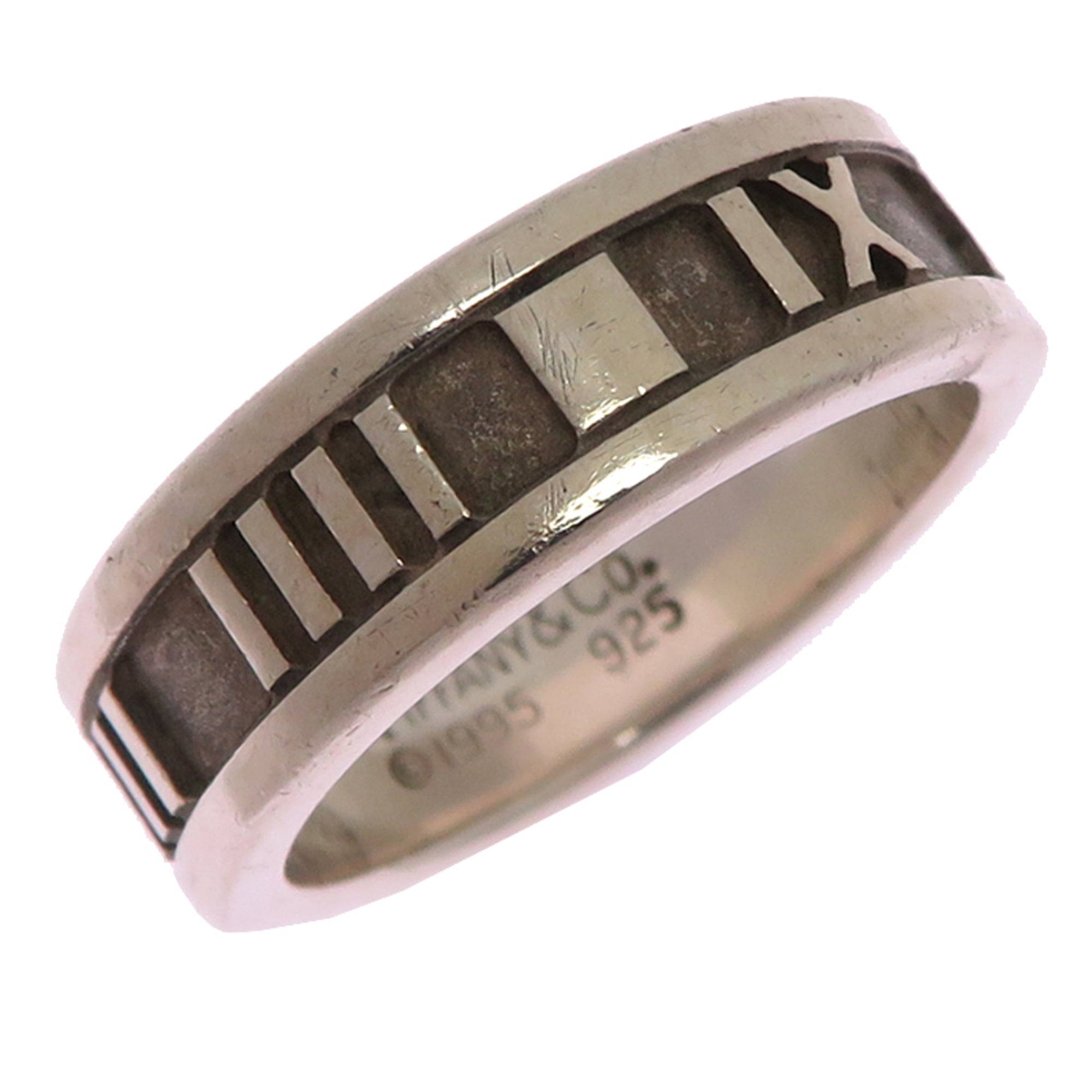 Tiffany Silver 925 Band Ring (Pre-Owned)