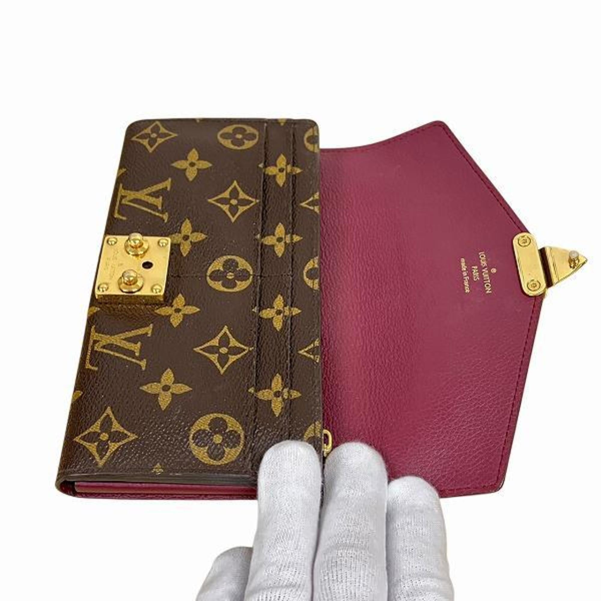 Louis Vuitton Monogram Cerise Monogram Monogram Coin Purse/Coin Case (Pre-Owned)