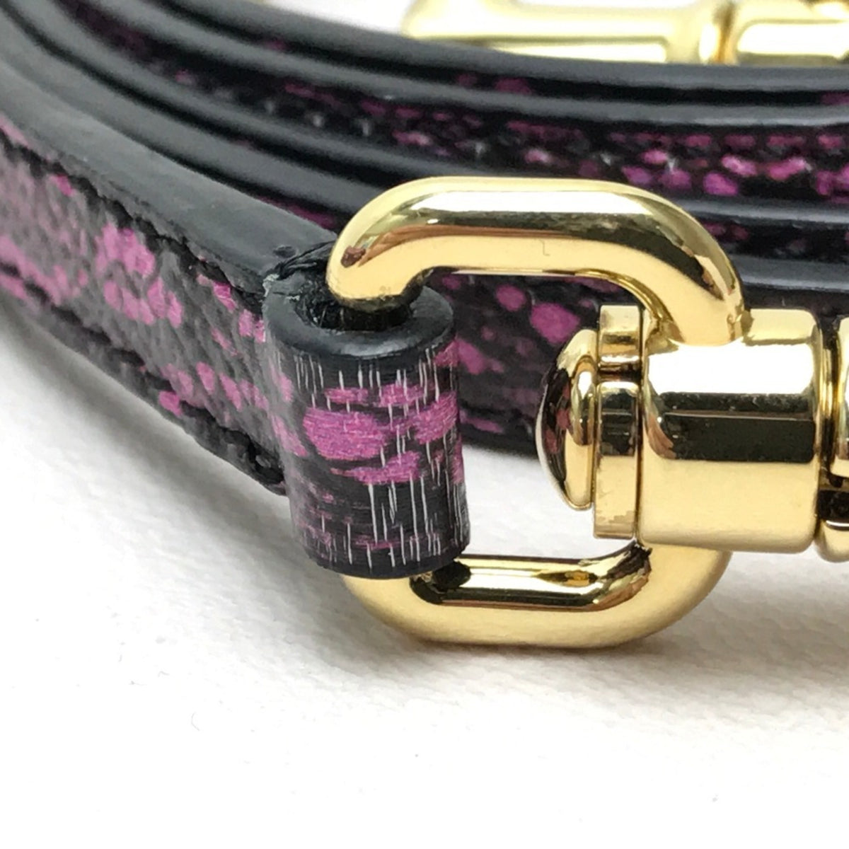 Dolce & Gabbana Black Leather Handbag Pochette Shoulder Bag (Pre-Owned)