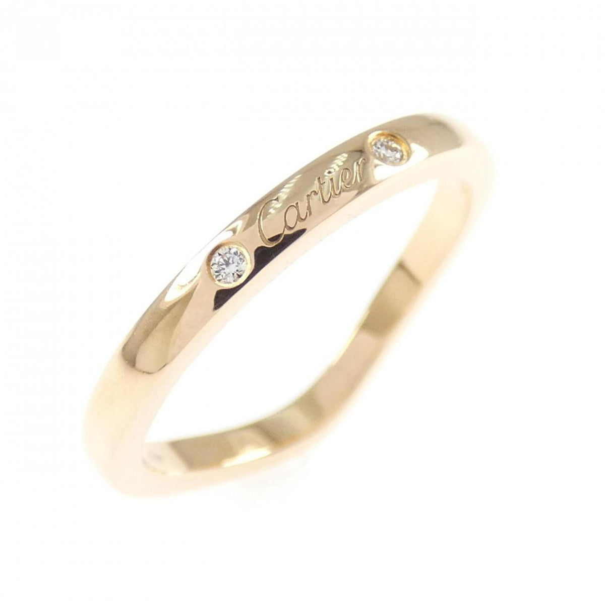 Cartier Pink Gold (18K) Band Ring (Pre-Owned)