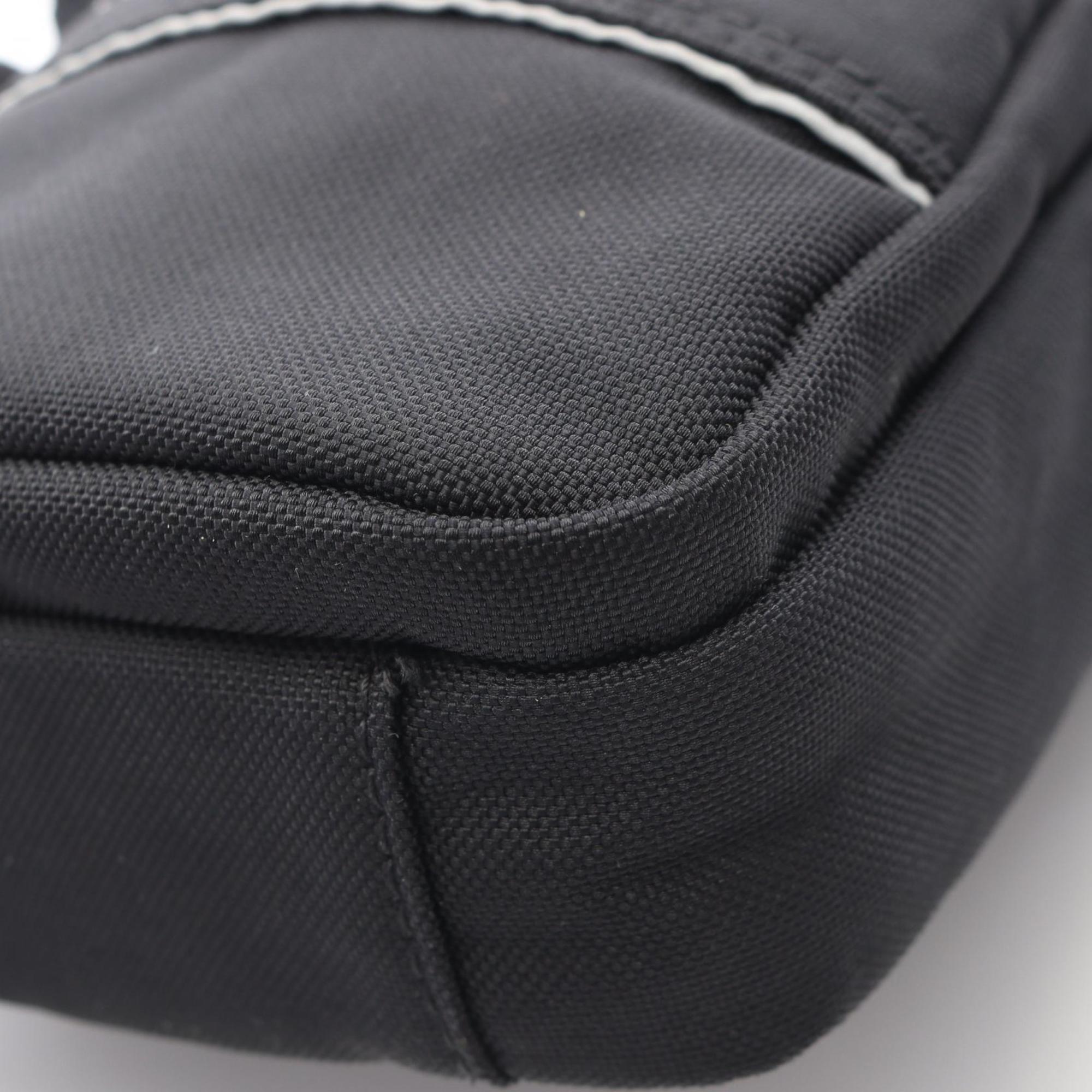 Balenciaga Black Nylon Handbag Shoulder Bag (Pre-Owned)