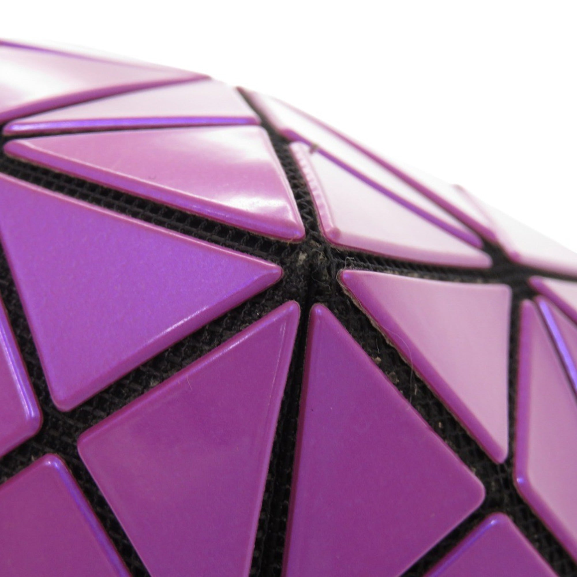Issey Miyake Purple Pvc Pouch (Pre-Owned)