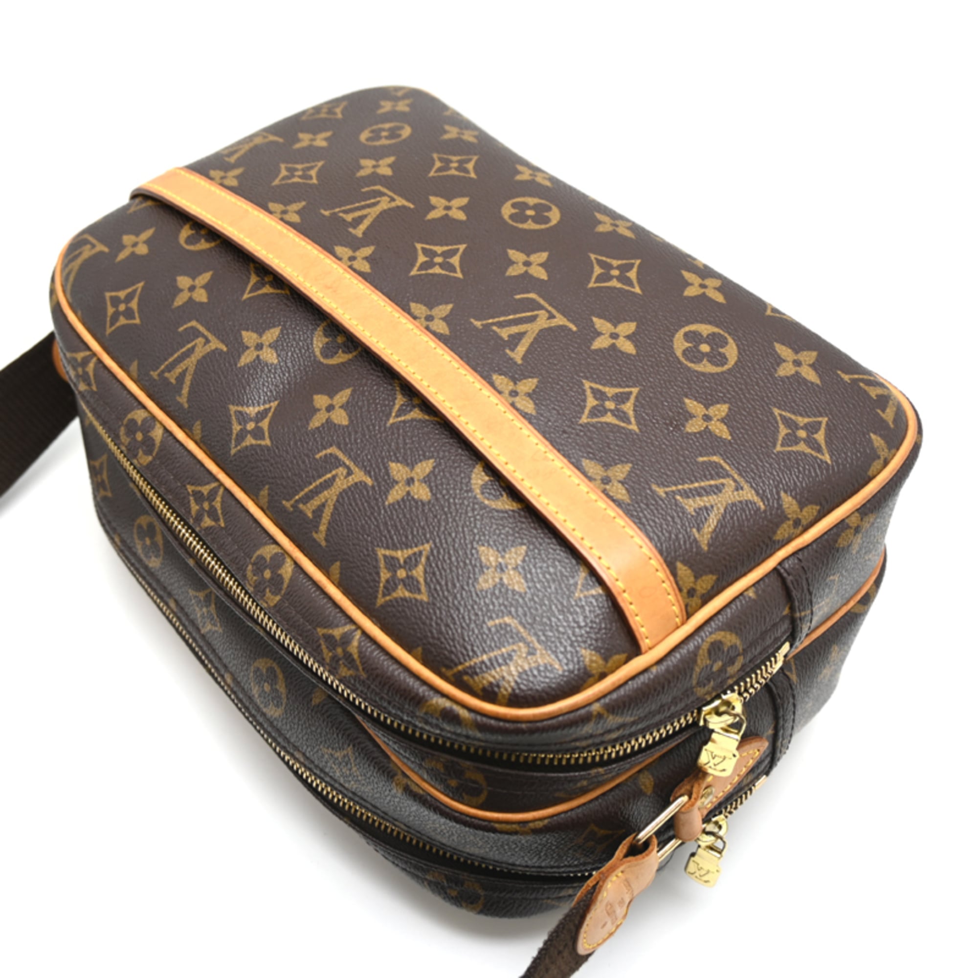 Louis Vuitton Brown Monogram Shoulder Bag (Pre-Owned)
