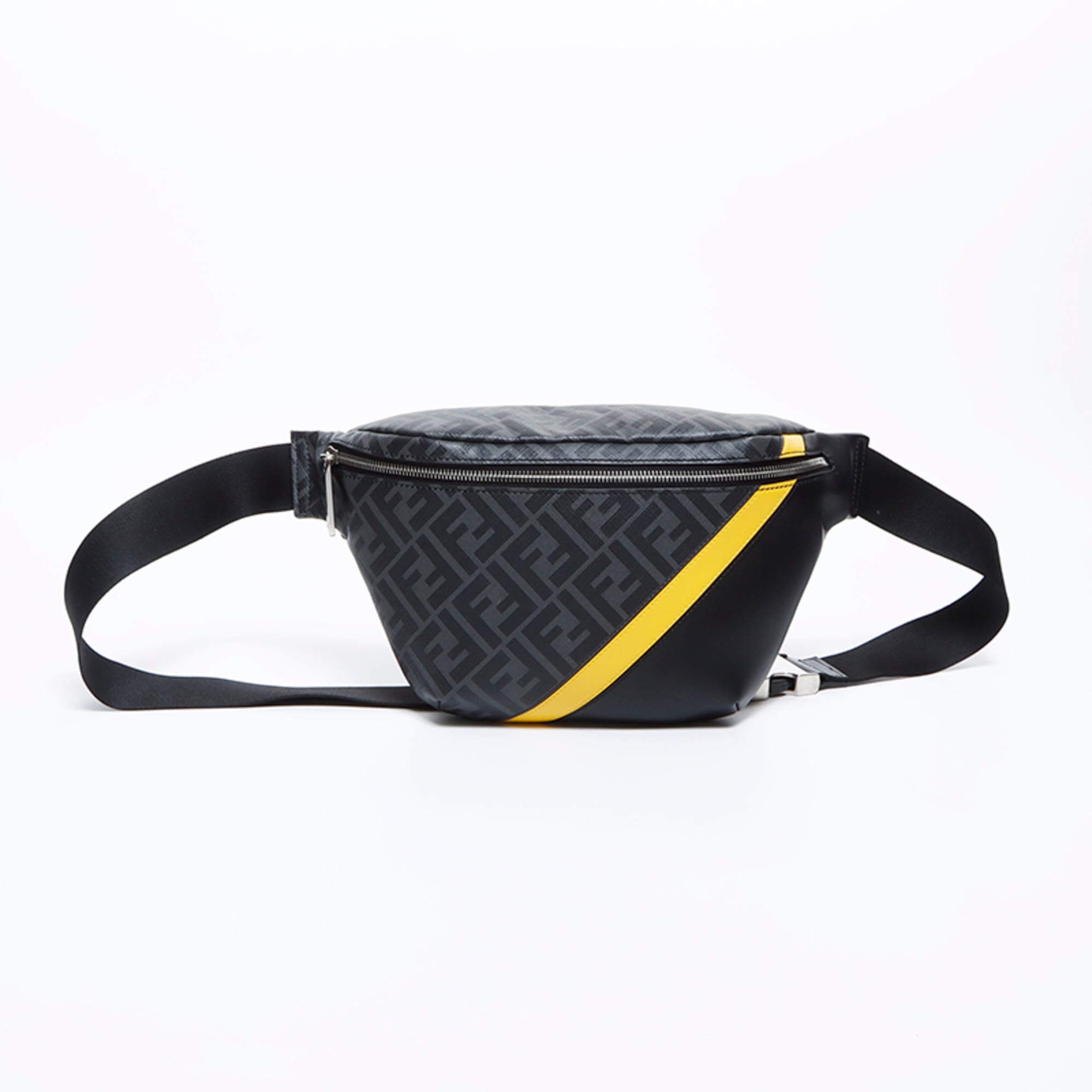 Fendi Gray Zucca Fanny Pack (Pre-Owned)