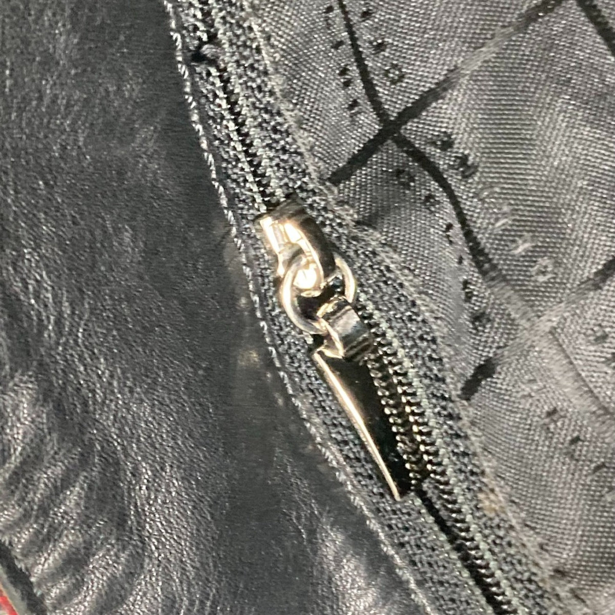 Celine Red Cotton Shoulder Bag (Pre-Owned)