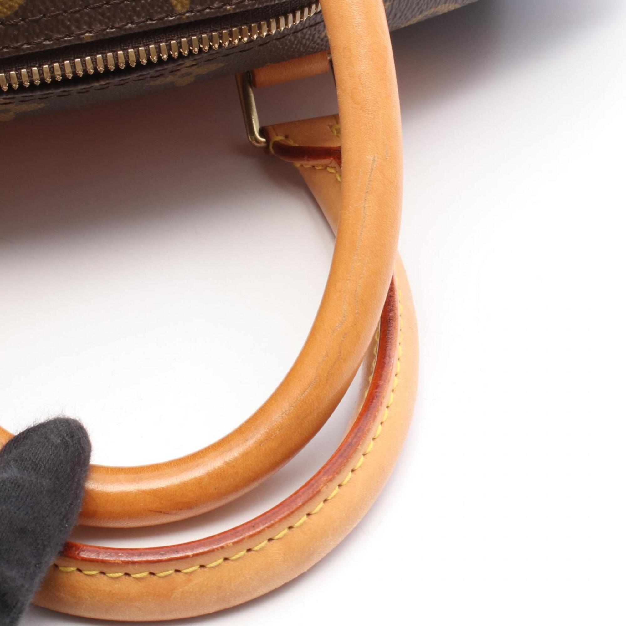 Louis Vuitton Brown Coated Canvas Leather Handbag (Pre-Owned)