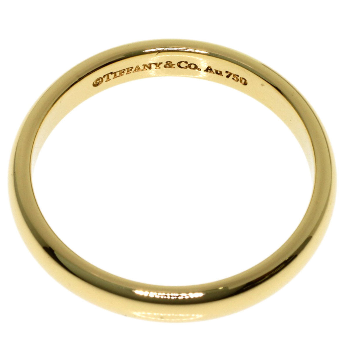 Tiffany Yellow Gold (18K) Band Ring (Pre-Owned)