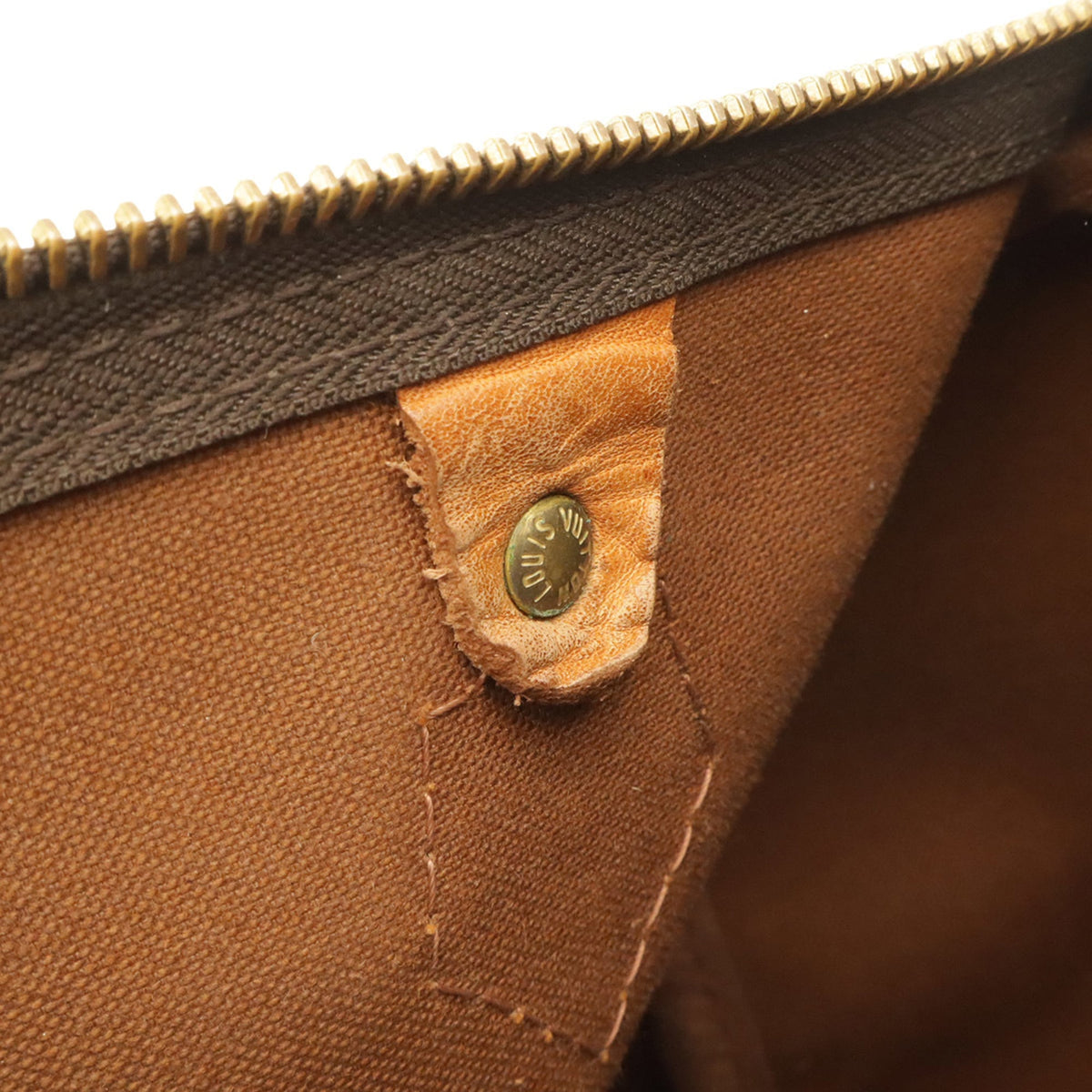 Louis Vuitton Brown Monogram Canvas Pvc Coated Canvas Handbag (Pre-Owned)