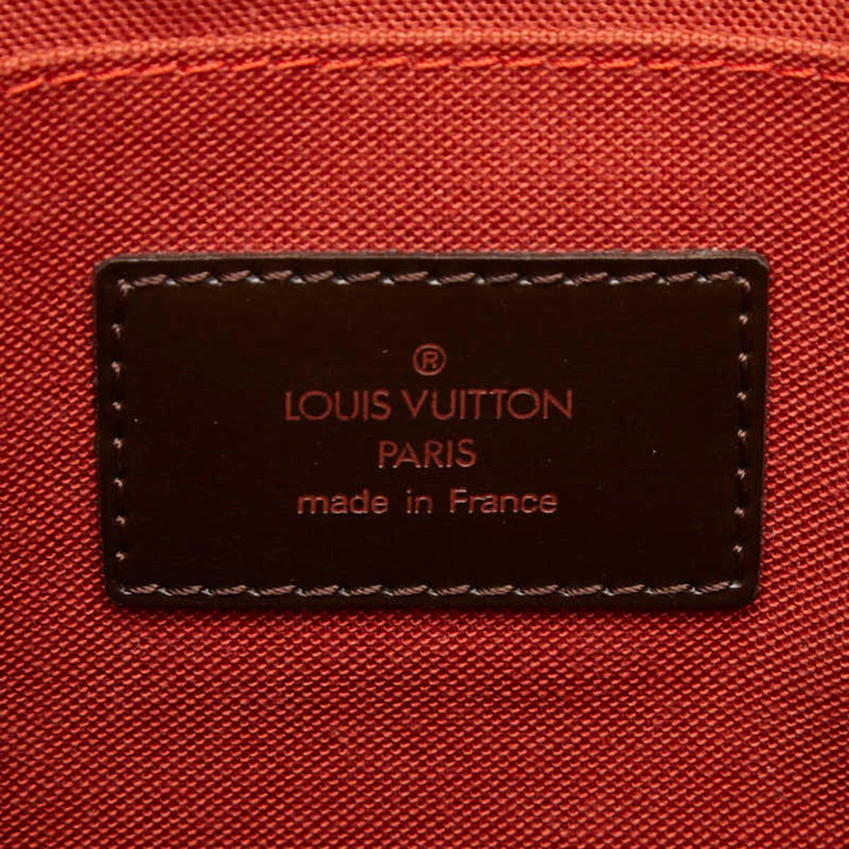 Louis Vuitton Brown Pvc Leather Tote Bag (Pre-Owned)