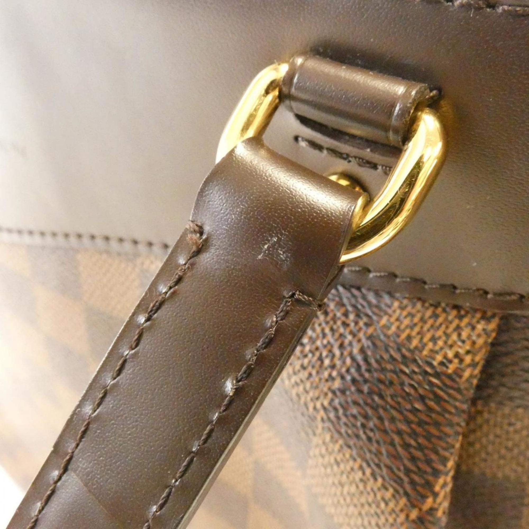 Louis Vuitton Brown Coated Canvas Handbag (Pre-Owned)