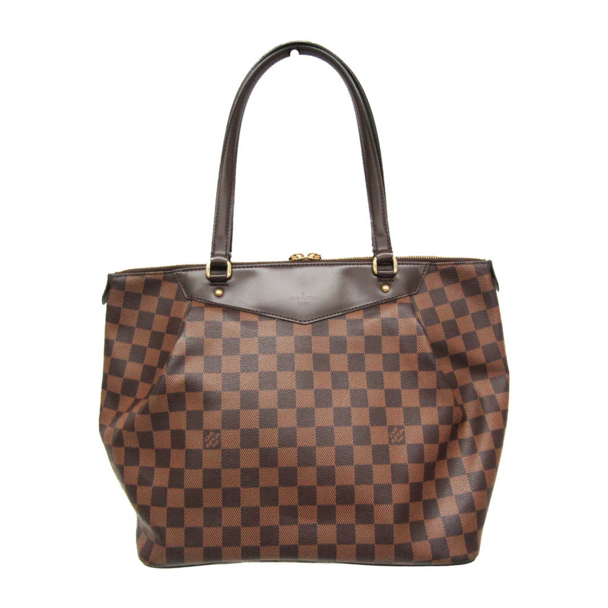 Louis Vuitton Damier Ebene Damier Canvas Tote Bag (Pre-Owned)