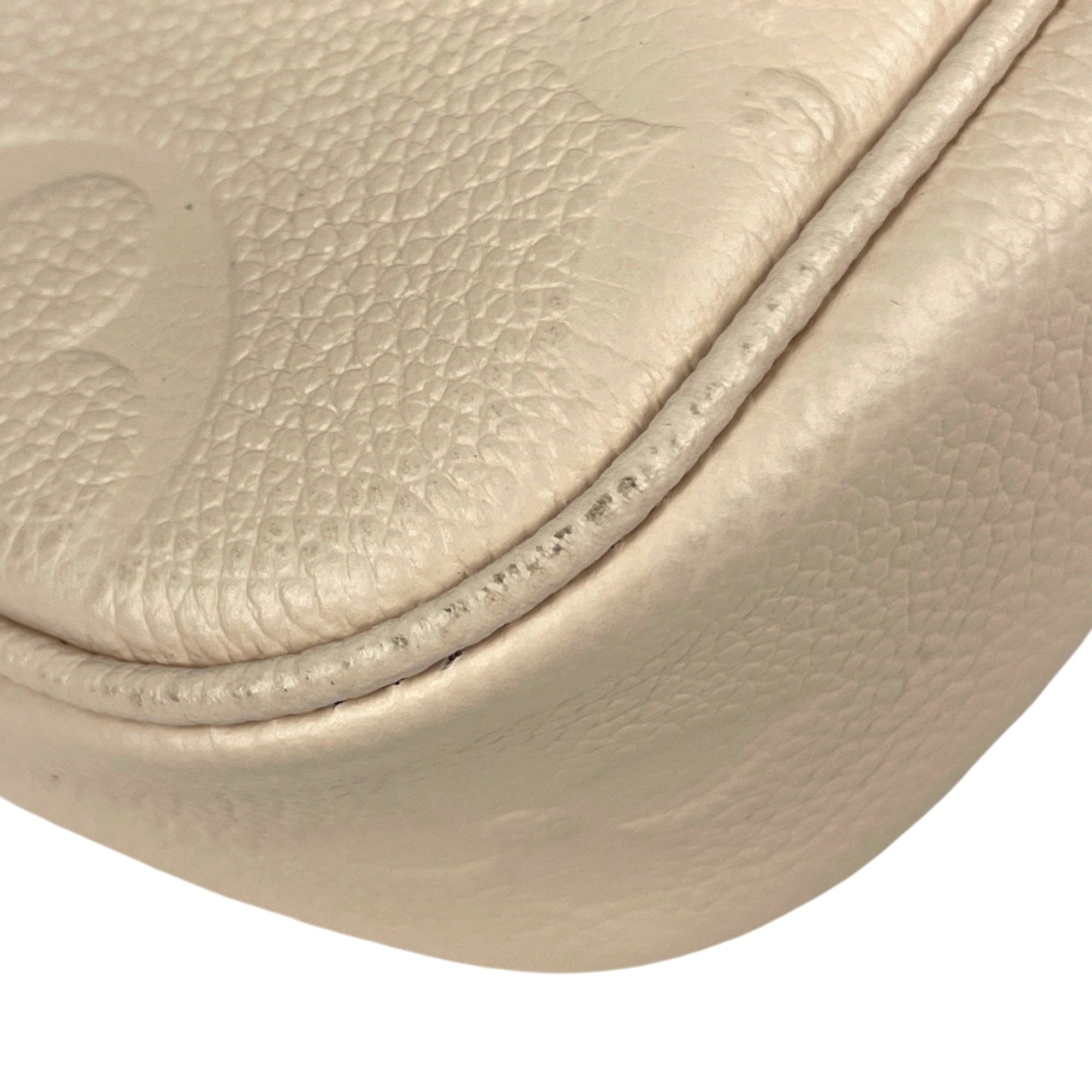 Louis Vuitton White Monogram Empreinte Shoulder Bag (Pre-Owned)