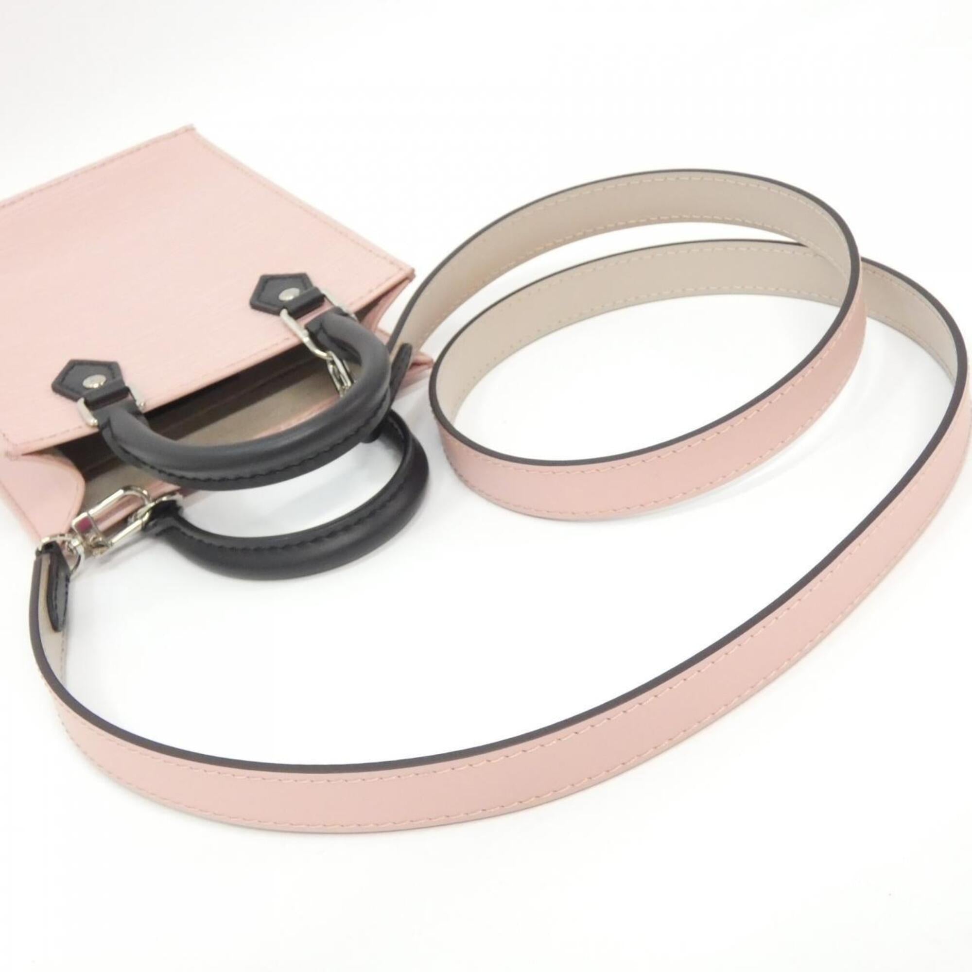 Louis Vuitton Pink Leather Shoulder Bag (Pre-Owned)