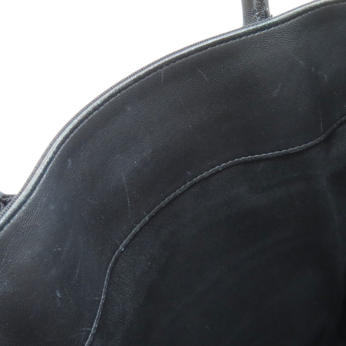 Salvatore Ferragamo Black Canvas Tote Bag (Pre-Owned)
