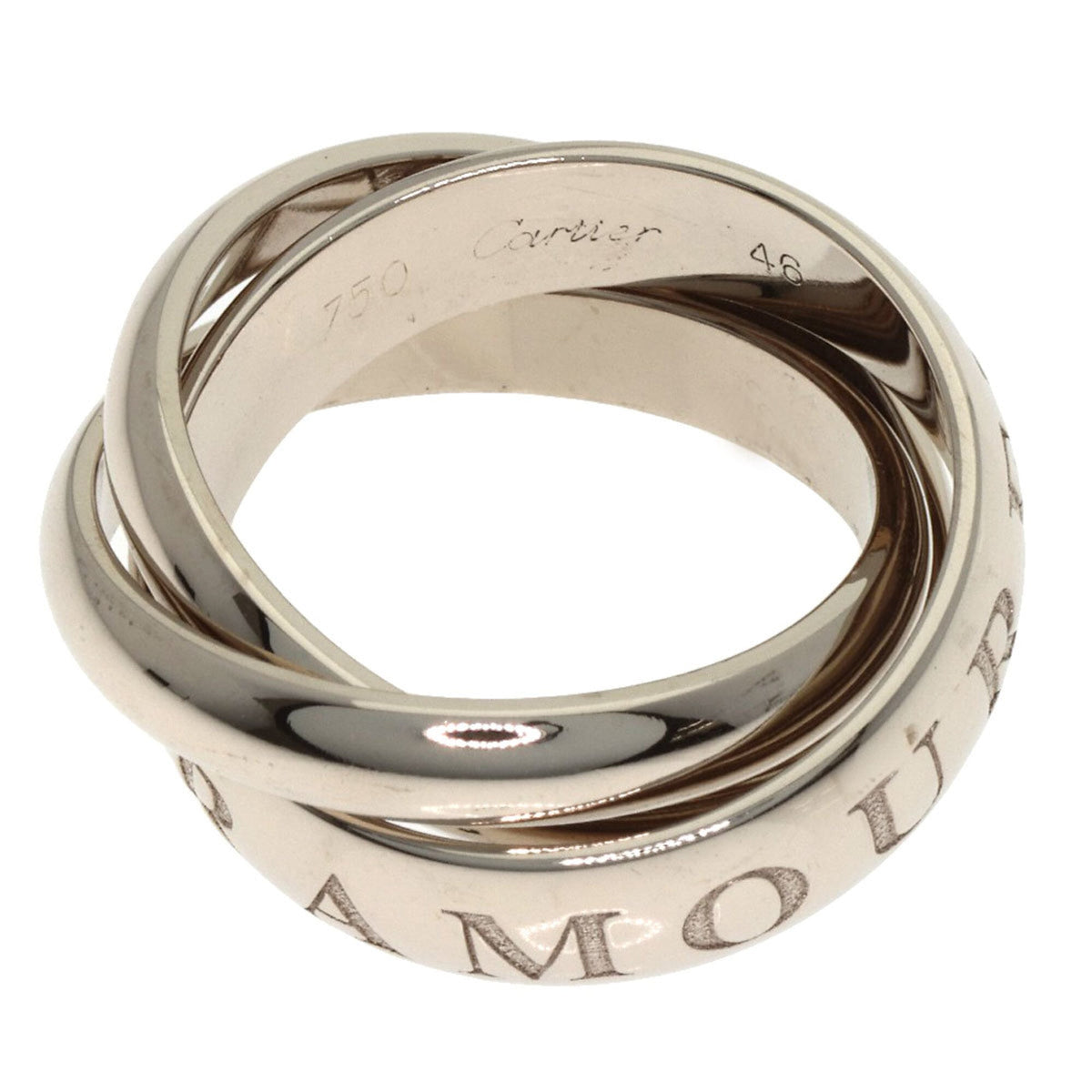 Cartier White Gold (18K) Band Ring (Pre-Owned)