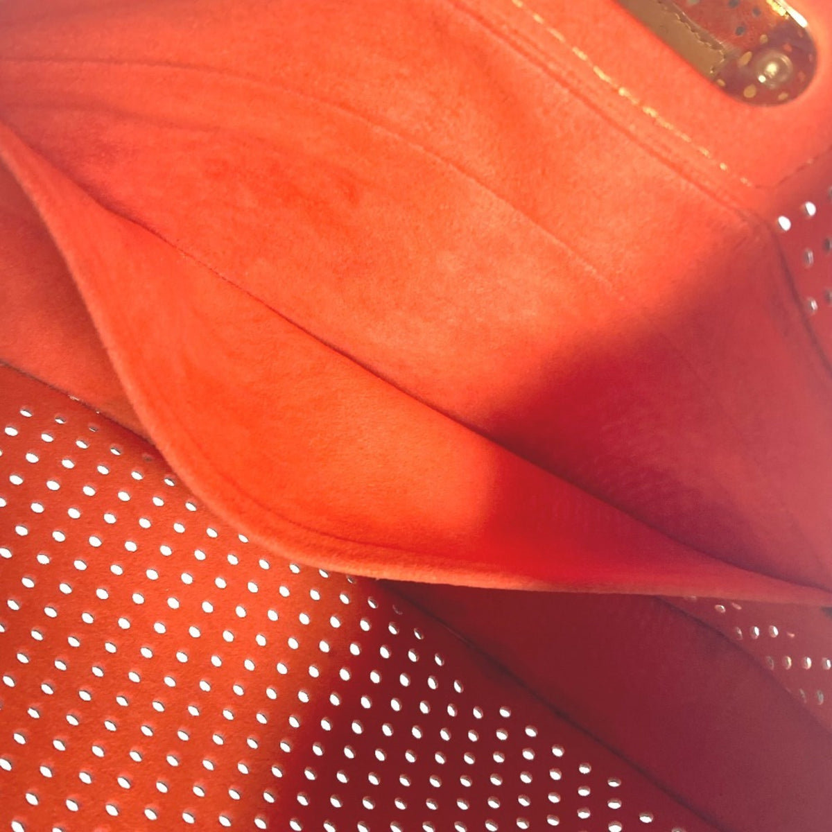 Louis Vuitton Brown Orange Monogram Shoulder Bag (Pre-Owned)