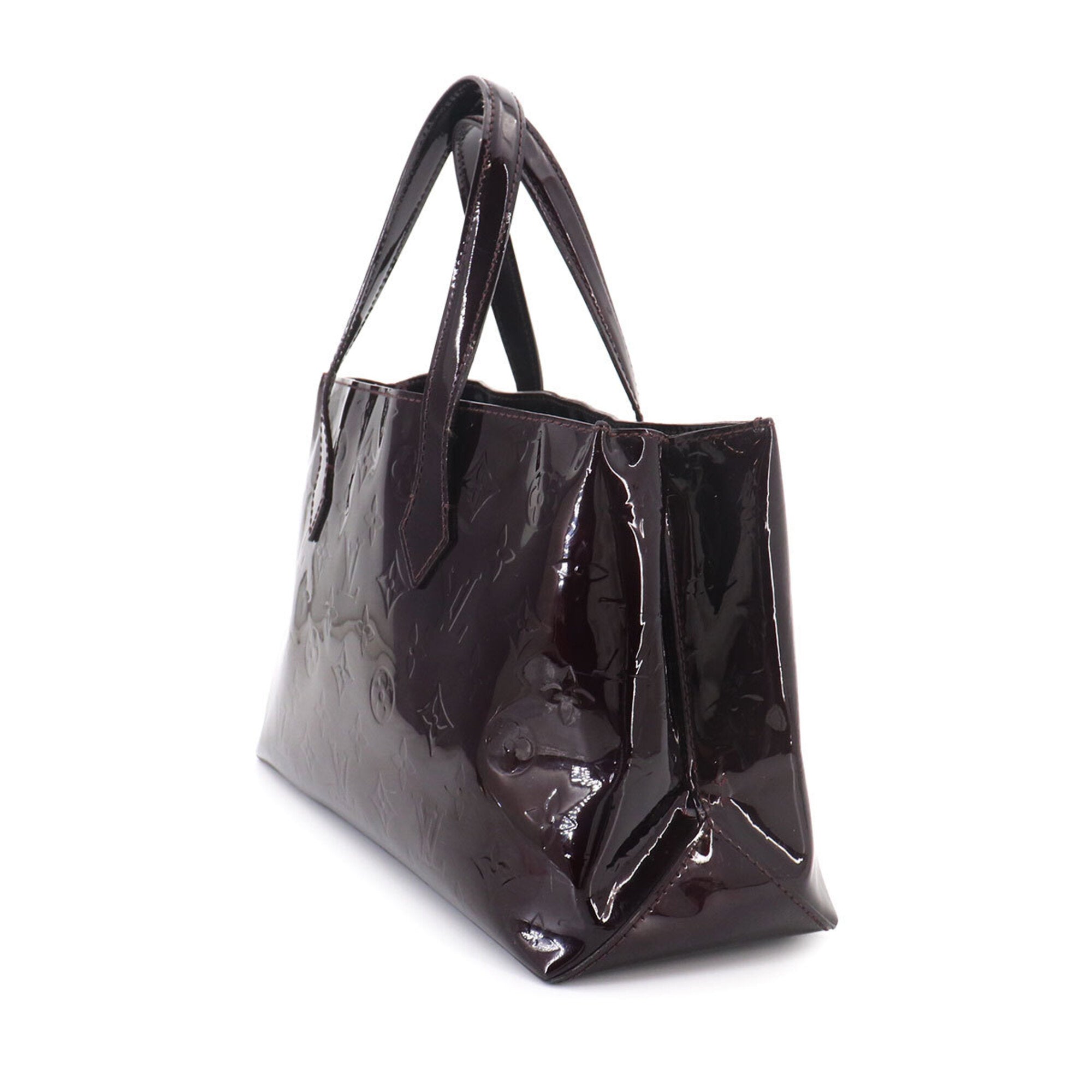 Louis Vuitton Amarante Monogram Vernis Handbag (Pre-Owned)