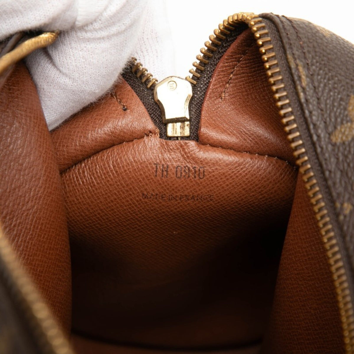 Louis Vuitton Brown Pvc Leather Handbag (Pre-Owned)