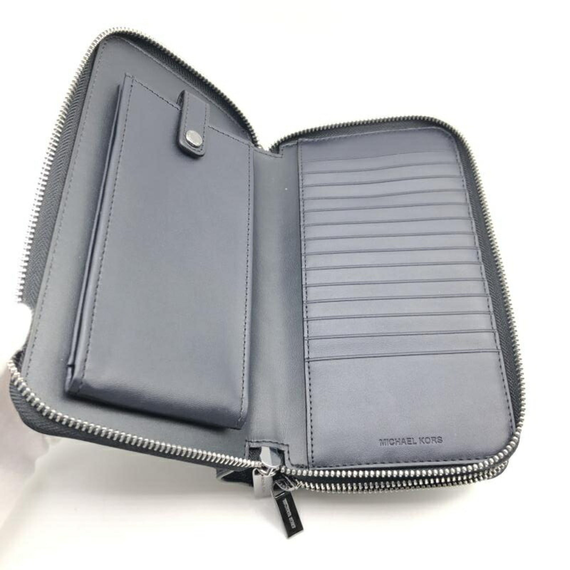 Michael Kors Blue Long Wallet (Bi-Fold) (Pre-Owned)
