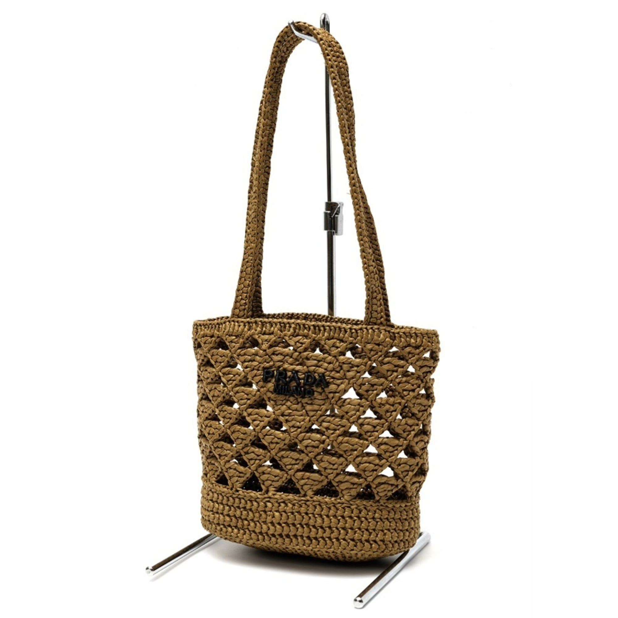Prada Dark Beige Tote Bag (Pre-Owned)