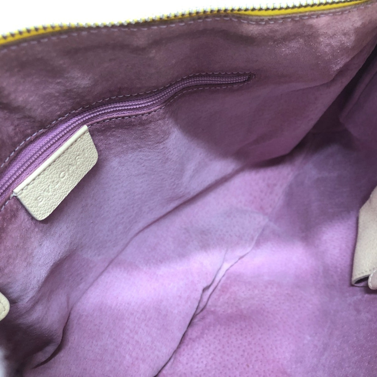 Bvlgari Yellow Leather Shoulder Bag (Pre-Owned)